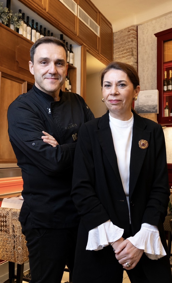 Domingo y Beatriz, propietarios de Mar de Gloria en Antequera